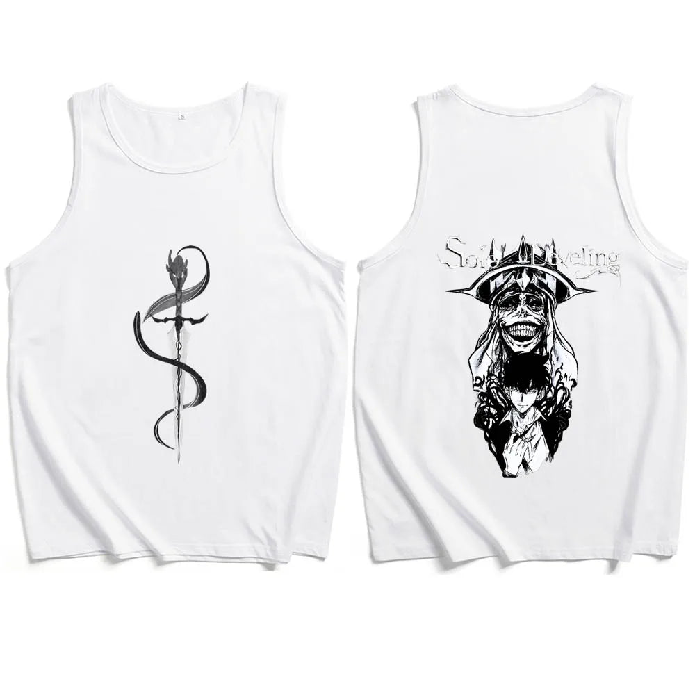 Solo Leveling Jinwoo Arise Workout Tank