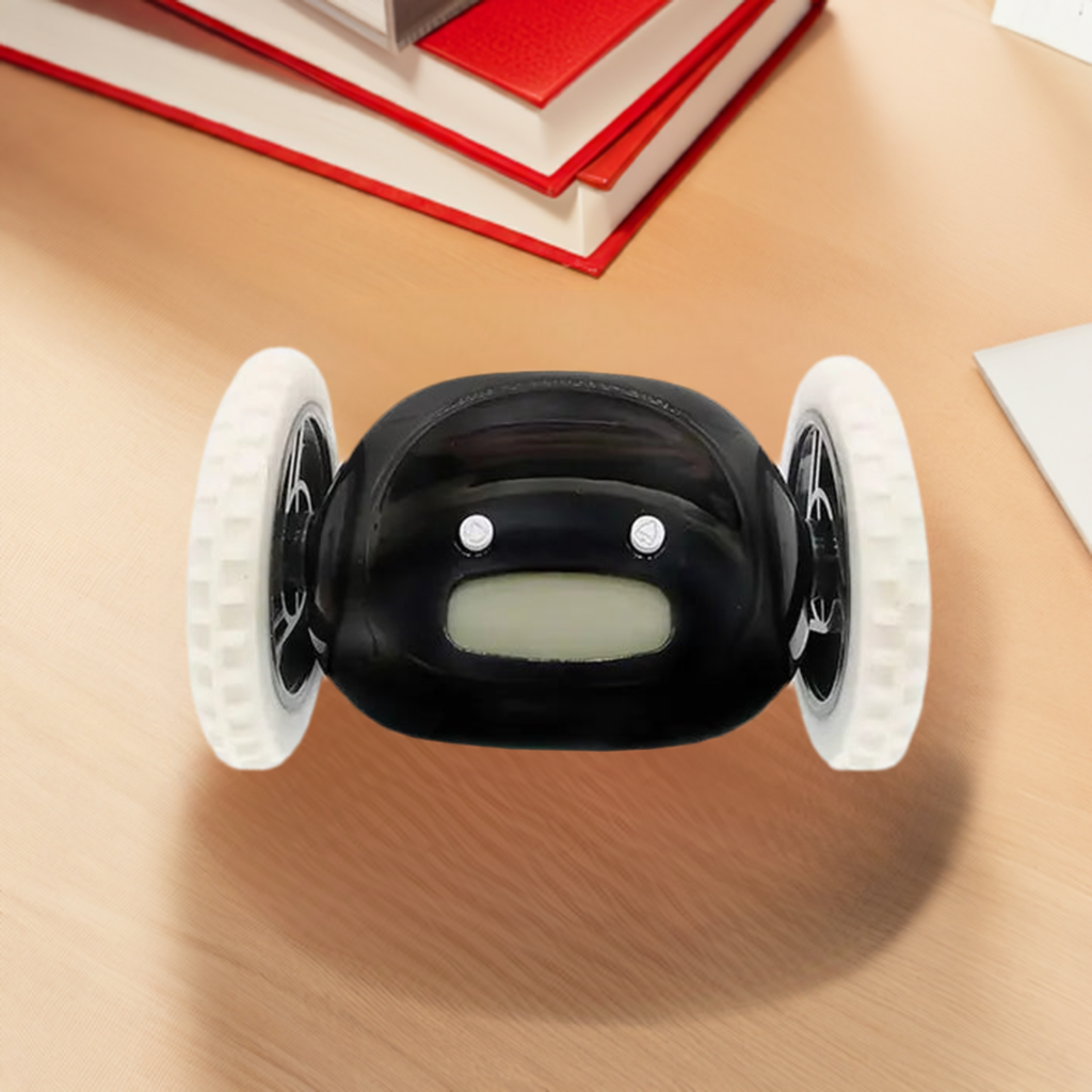LED Lazy Alarm Clock : Never Oversleep Again With Clocky! - 2diem