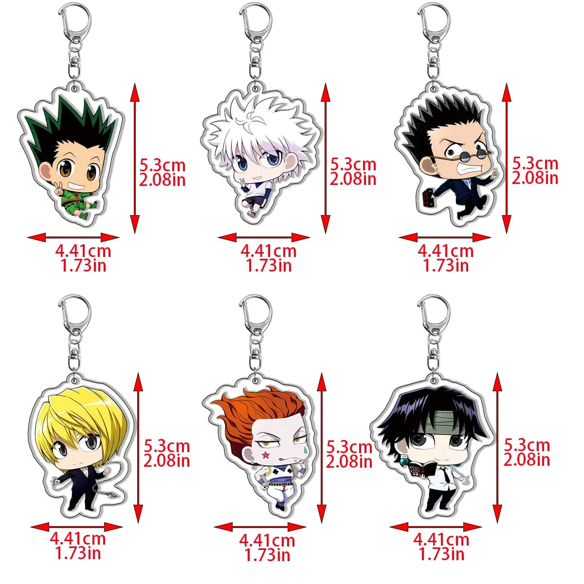 Hunter x Hunter "Nen Mastery" Keychain