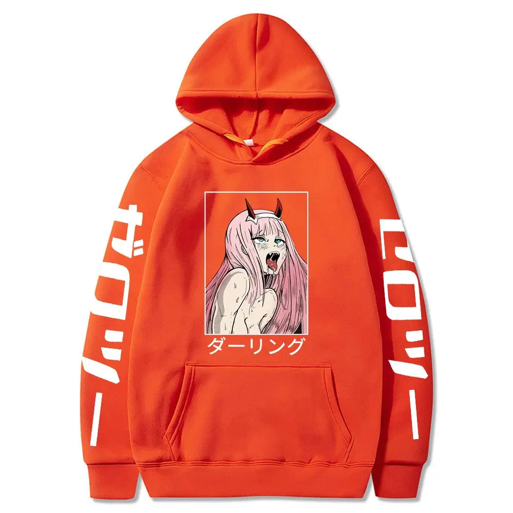 Darling In The Franxx Oversized Pump Cover Hoodie