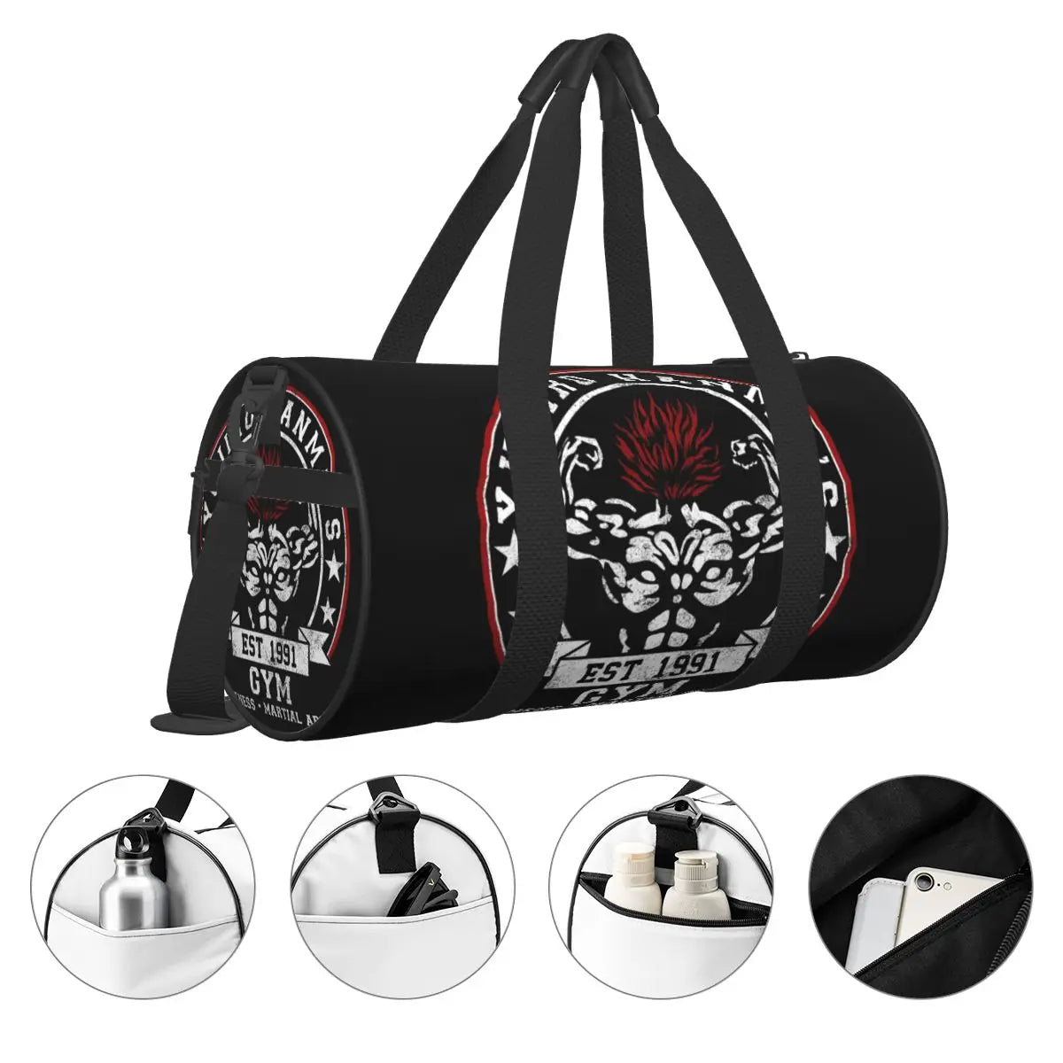 Yujiro Hanma "Ogre Power" Gym Bag