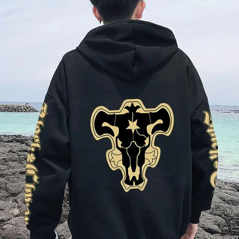 Black Clover "Black Bulls" - Casual Oversized Gym wear for Men & Women