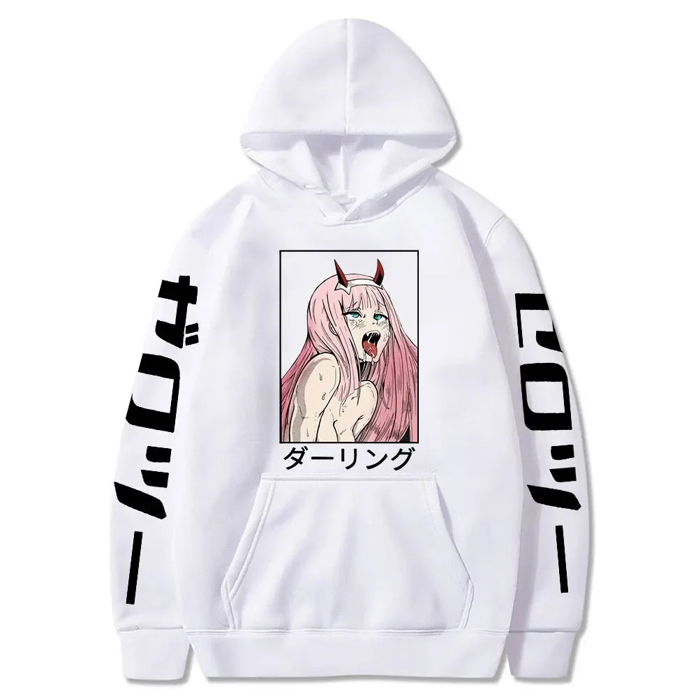 Darling In The Franxx Oversized Pump Cover Hoodie