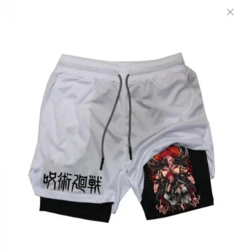 Naruto "Chakra Flow" Gym Shorts