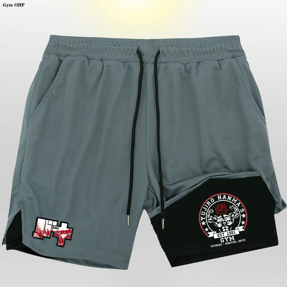 Baki Gym Shorts: Unleash Your Inner Beast!!