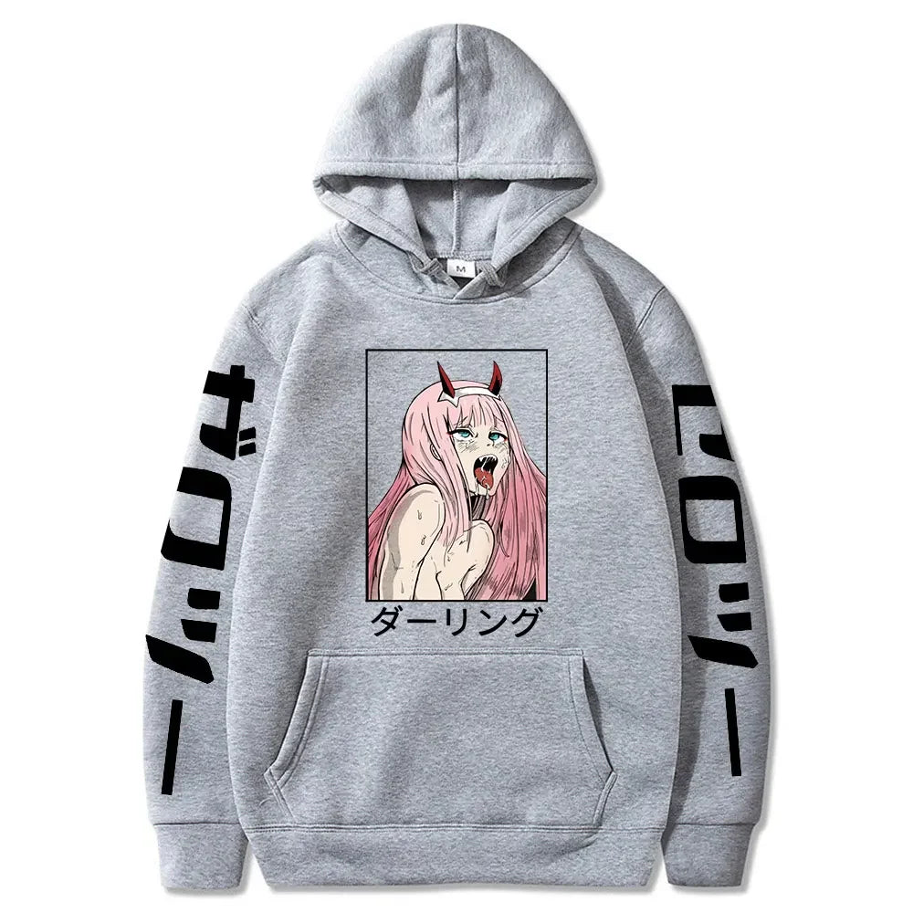 Darling In The Franxx Oversized Pump Cover Hoodie