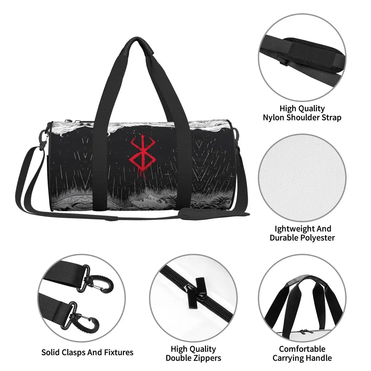 Berserk "Brand of Sacrifice" Gym Bag