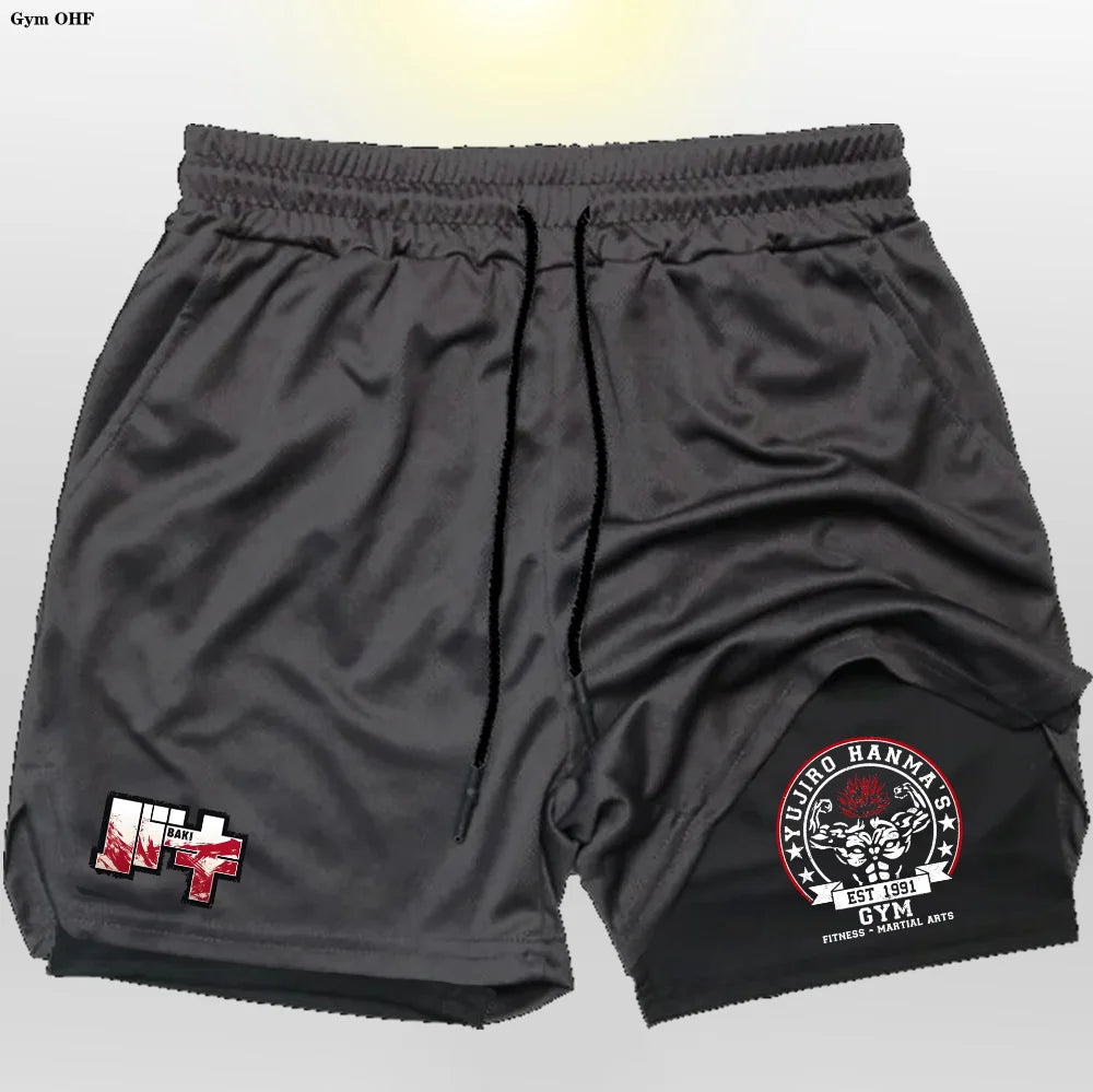 Baki Gym Shorts: Unleash Your Inner Beast!!