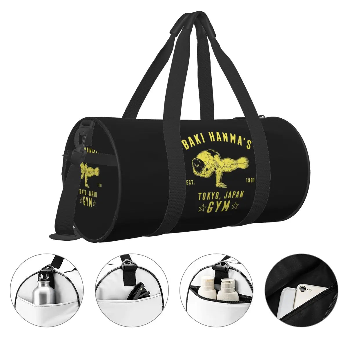 Baki Hanma "Unchained Strength" Gym Bag