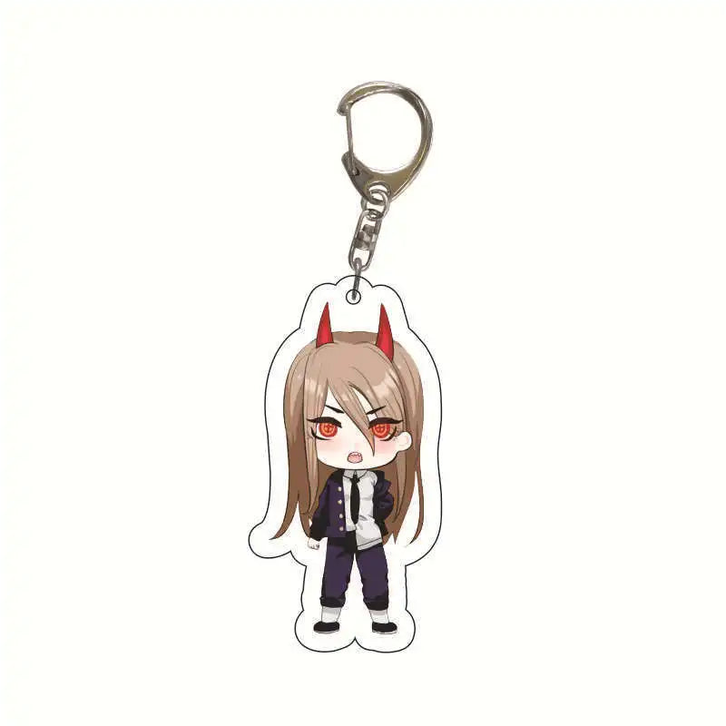 Chainsaw Man "Demon Hunter" Character Keychains